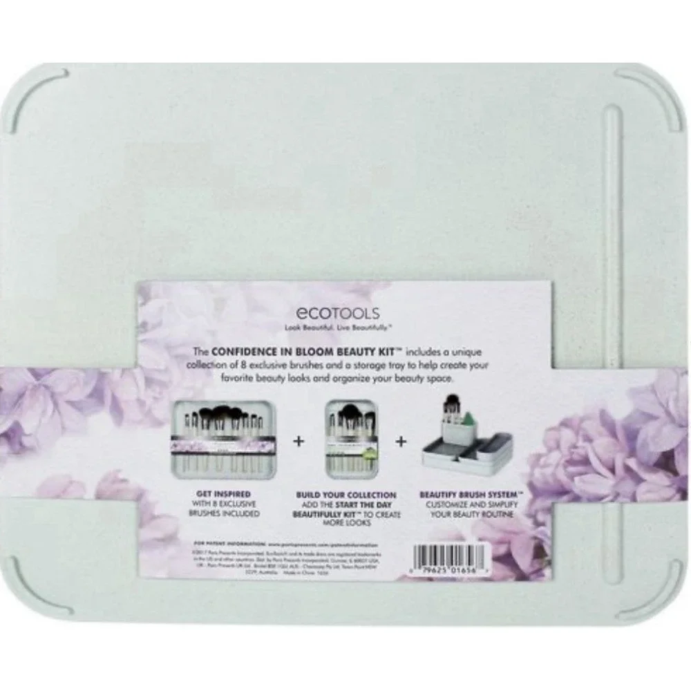 Ecotools Cruelty Free Confidence In Bloom Beauty Brush Kit 8 Pieces